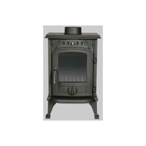 Stufa a legna in ghisa vesuvio ideal star 438x324x609 mm