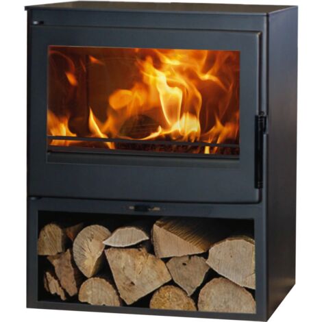 stufa a legna panadero "vera" grigio 7,1 kw