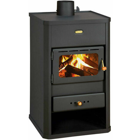 Stufa a legna Prity S1. 10kw Potenza termica - black
