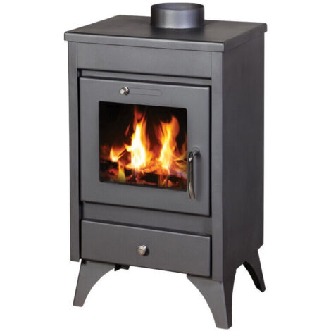 Stufa a Legna Ray Max – 13 kW, Potente ed Elegante per Grandi Spazi