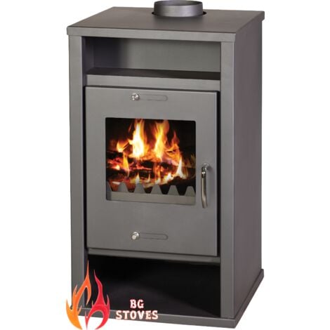 Stufa a Legna V05 Deluxe – 11,9 kW, Design Moderno ed Elevata Potenza