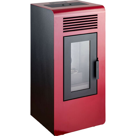 STUFA A PELLET 5,9 KW ROSSA