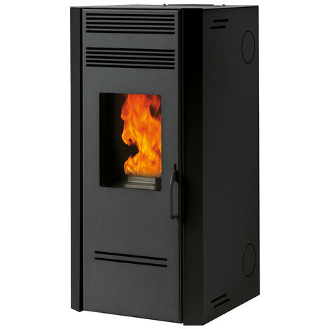 Stufa a Pellet biofiregrill G100-9.5 kW Nero