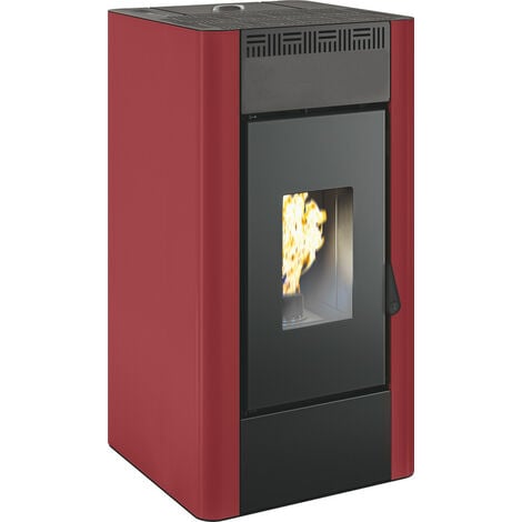 CASATELLI STUFA A PELLET ERMETICA 5 STELLE ROSSA MARIA 5S 8.0 kW