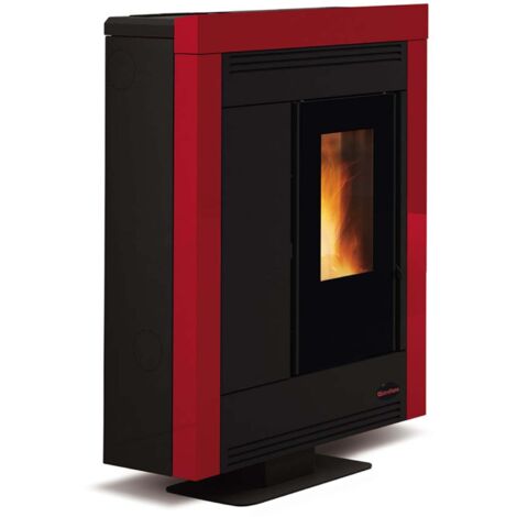 Stufa a pellet Extraflame Souvenir Steel nera [EXTRAFLAME]