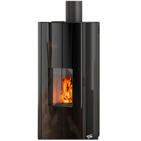 Stufa a pellet GODIN Estray 6Kw - Nero - 490328