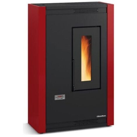 Stufa A Pellet Luisella 4,8 Kw Bordeaux