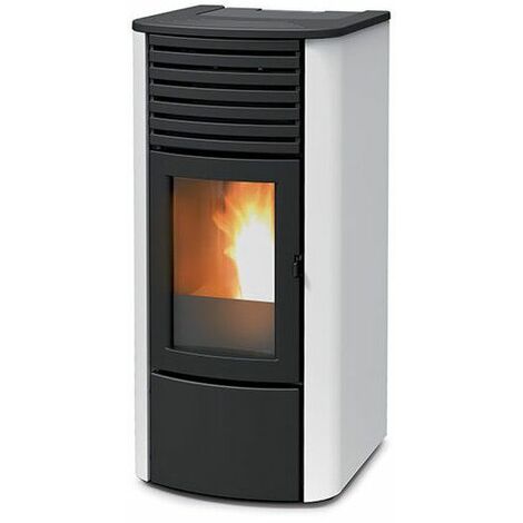 Stufa a Pellet MCZ Clio S1 16KW White - 7116060S
