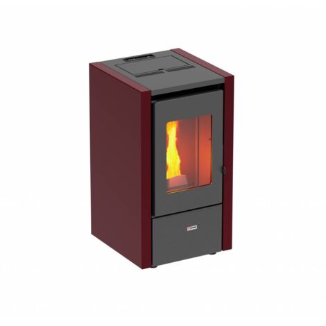 Stufa a Pellet Ventilata King 60T 6,2kW 145m3 Grigio - 505660