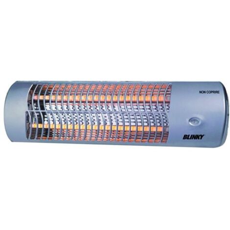 Stufa Al Quarzo Blinky Bk-Sq1200 per Esterni 2X600 Watt