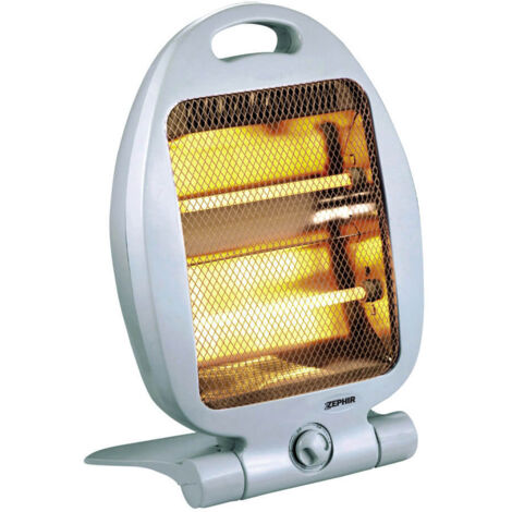 ZEPHIR Stufa al quarzo due elementi 400/800 watt colore grigio westim - westim