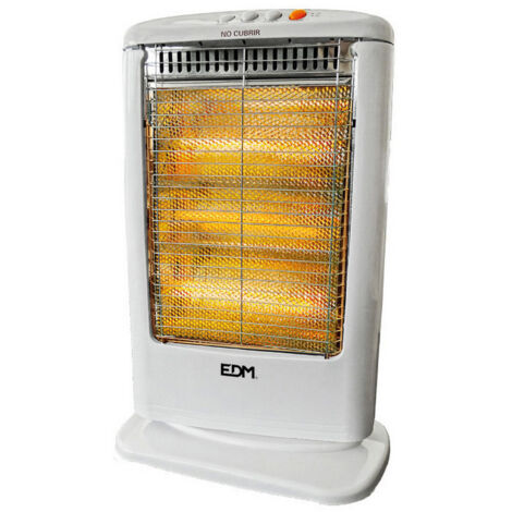 Stufa al quarzo modello economico antiribaltamento 400-800-1200W EDM