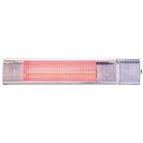 Stufa alogena da esterno antipioggia/antipolveri 2000W Vinco - 70165