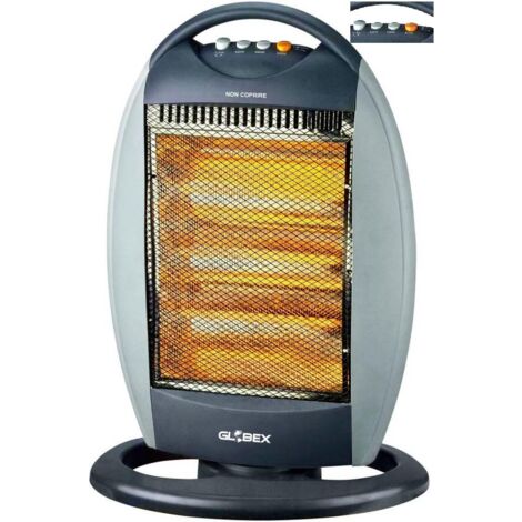 STUFA ALOGENA DEMETRA 400/800/1200W RISCALDAMENTO CM.36x26x58 h