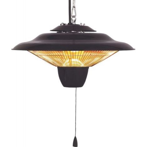 STUFA  ALOGENA NIKLAS RAGGIO DI SOLE UFO DA APPENDERE 1500W 42xH42 cm