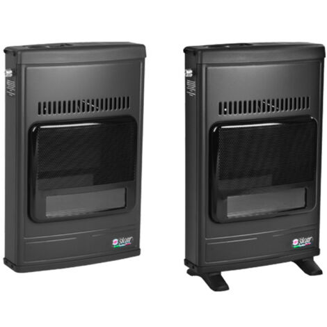 STUFA BLUE-FLAME METANO MODELLO ECO 45 - GRIGIO - 4,1KW  - SIA