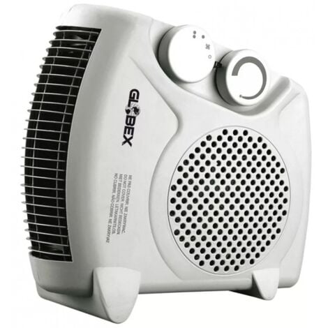 STUFA CALDOBAGNO CALDO BAGNO TERMOVENTILATORE 2000W 2 POTENZE GLOBEX SAHARA