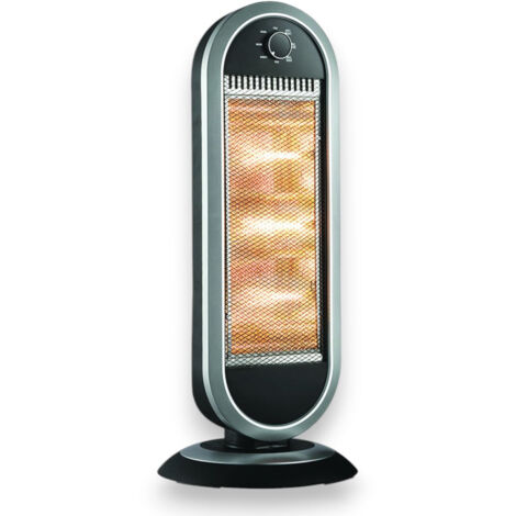 Stufa elettrica 1200W alogena infrarossi 30x30xH70 cm