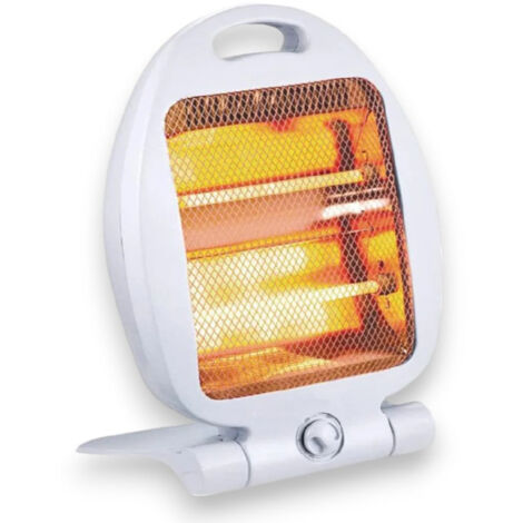 Stufa elettrica 800W al quarzo 25x15xH36 cm