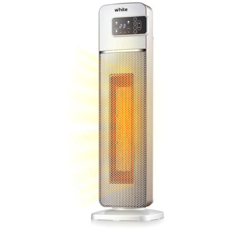 Stufa elettrica a torre con display a LED tocuh screen 2000W