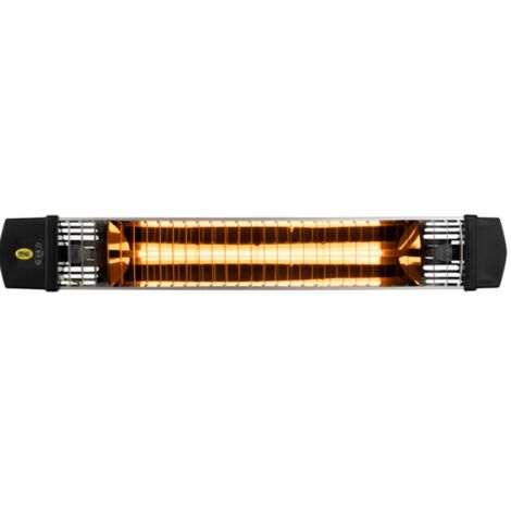 Stufa Elettrica ad Infrarossi 83x12,5x8,5 cm da Parete Soffitto 1800W Moel Iris