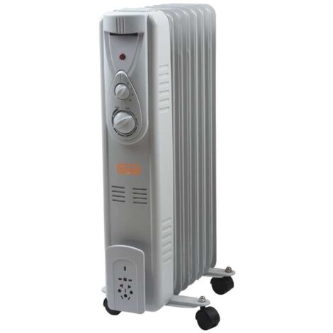 Stufa elettrica ad olio/Radiatore oleodinamico 7 elementi 1500W  - 70500