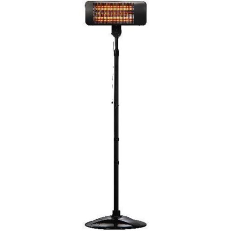 STUFA ELETTRICA AL QUARZO DA ESTERNO C/SUPPORTO  MAURER 650-1300-2000W