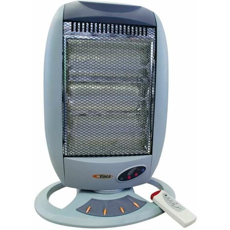 Stufa Elettrica alogena con telecomando 1200 Watt Vinco 70201