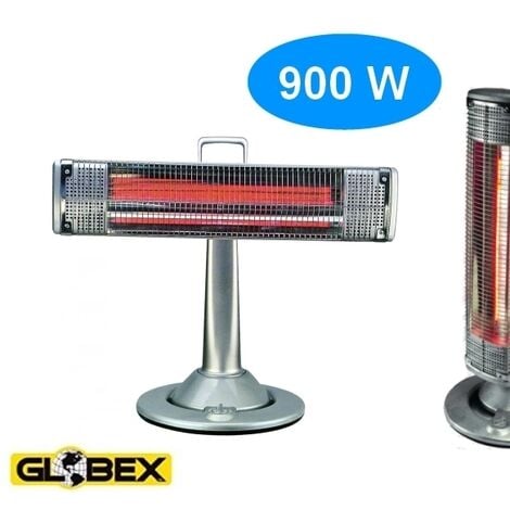 Stufa elettrica in fibra di carbonio 900W Globex - Iside