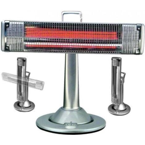 STUFA ELETTRICA INFRAROSSI AL CARBONIO BASSO CONSUMO OSCILLANTE 900W (13390)