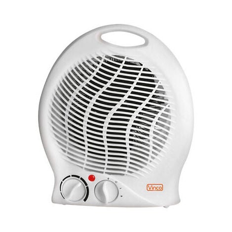 Stufa elettrica termoventilatore scaldabagno 2000W Vinco