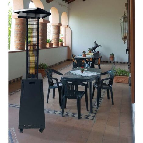Stufa Fungo a Bioetanolo 8kw Riscaldamento da Interno Esterno Terrazza Giardino