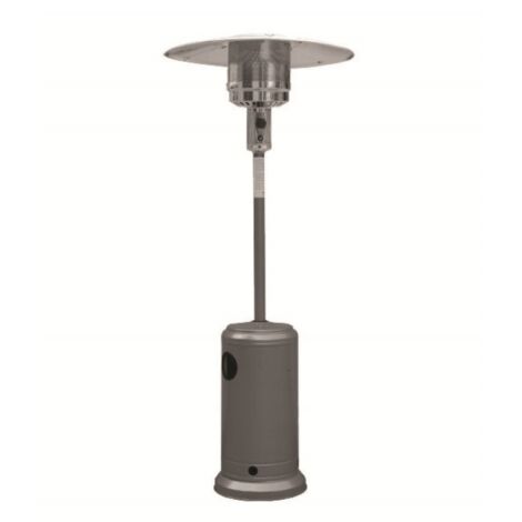 Stufa/Fungo per esterno a gas Butano con ruote Grigio - Mod. Patio