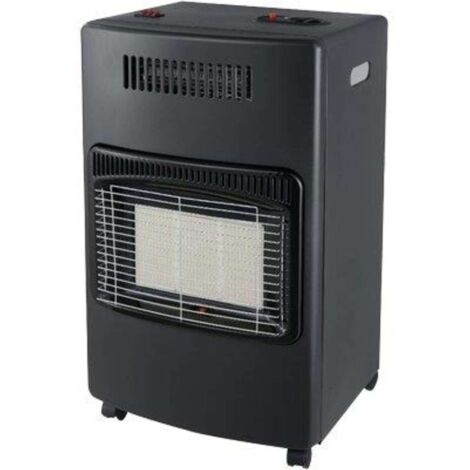STUFA GAS GPL INFRAROSSI MITRA VENTILATA - NERO WATT 4200 CM 42X38 H.CM 72 - 1 pezzo