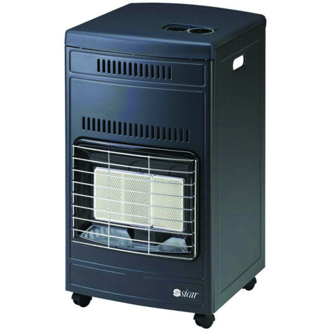 STUFA INFRAROSSI A GAS GPL 4200W GRIGIA misure cm.40,5x45x77h. peso Kg.12,5 EURO90 SICAR