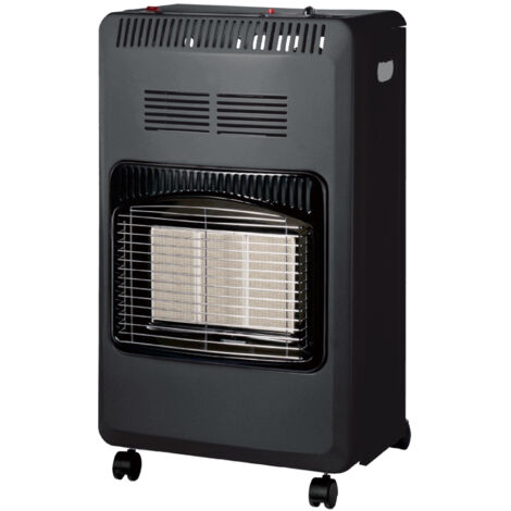 STUFA INFRAROSSI GPL VENTILATA MODELLO SOLEIL - GRIGIA 4,2KW - VENTILATA - MAM