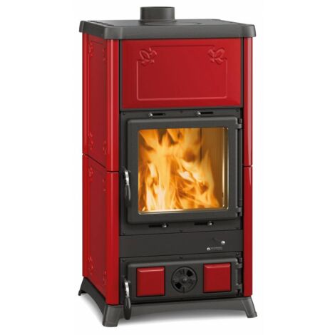 STUFA LEGNA  8.3 KW FEDORA BORDEAUX