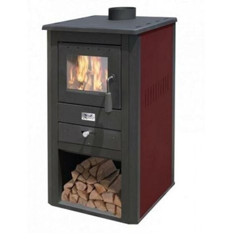 Stufa Legna Bor Pallade Kw13 - Cm 51X45X94H - Artigianferro