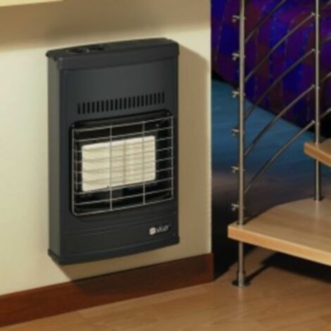 Stufa murale a gas Metano ventilata a raggi infrarossi Sicar - Eco 42T