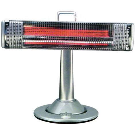 Stufa oscillante al carbonio iside 900 w orientabile anticaduta 2 potenze globex