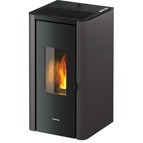 STUFA PELLET INDIGO FREEPOINT ANTRACITE KW 7 MM 465X455 H.MM 895