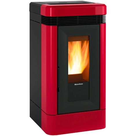 Stufa Pellet Lucia Plus Bianca Extraflame