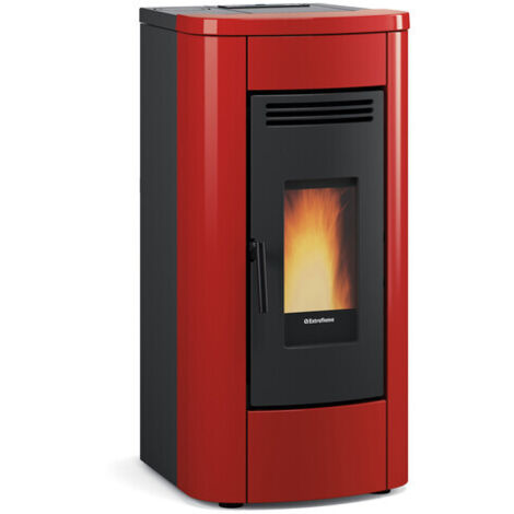 STUFA PELLET VENTIL 8 KW KLAUDIA 5.0 BORDEAUX