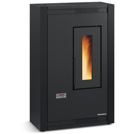 STUFA PELLET VENTIL SLIM 5.1KW LUISELLA 5.0 NERO