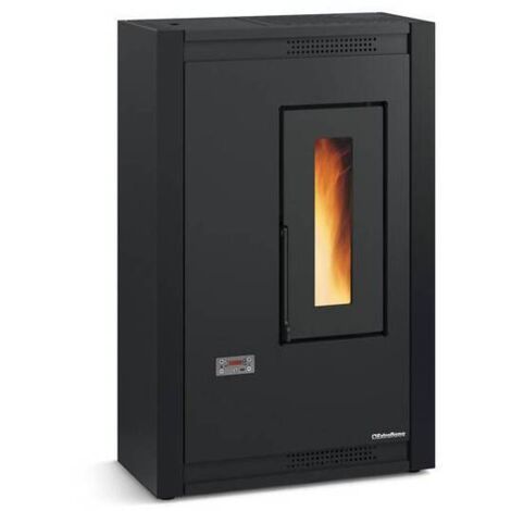 STUFA PELLET VENTIL SLIM 5.1KW LUISELLA 5.0 NERO