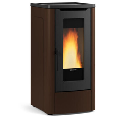 Stufa pellet ventilatailata 10KW Dahiana 5.0 bronzo
