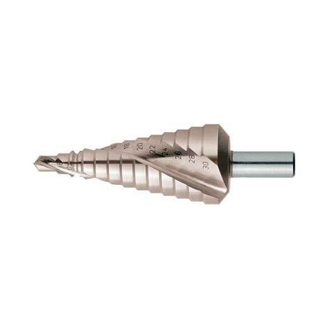 Stufenbohrer Universal HSS spiralgenutet 7-32,50mm FORMAT