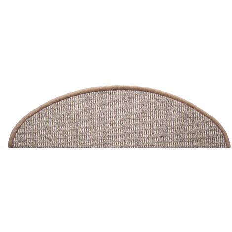 Stufenmatten - Durban - Beige - mit Kettelrand