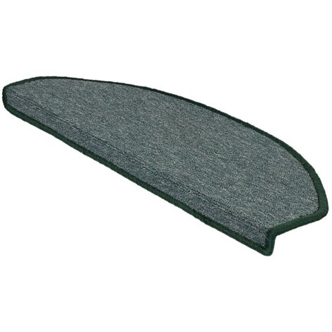 Stufenmatten London Grün 95 23,5 x 65 cm Halbrund 15 Stück