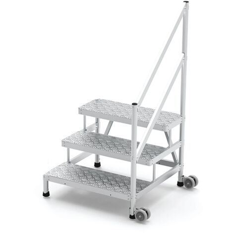 Stufenpied 3 Stufen - Maximale Arbeitshöhe 2.70m - Breite 1.15m - MP3-100-RLGCD